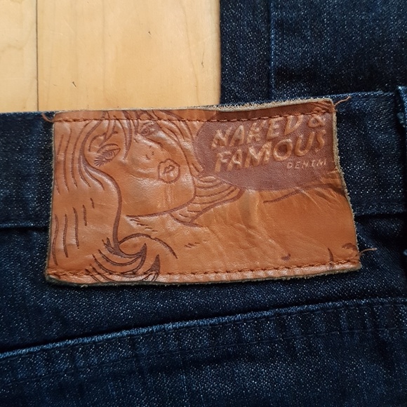SOLD! Naked & Famous Mens Jeans Japanese Selvedge - Picture 6 of 8